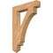 Ekena Millwork Imperial Arts & Crafts Smooth Bracket, Western Red Cedar, 5 1/2"W x 32"D x 44"H BKT06X32X44IMP03SWR - alternate 1